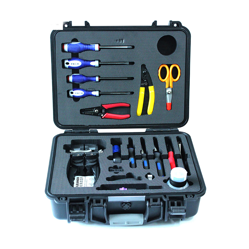 成都鼎讯 CG4 光纤熔接工具箱 光缆施工在线割接工具箱 21件