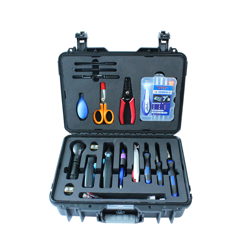 成都鼎讯 CG7 光纤熔接工具箱 光缆施工工具箱 15件