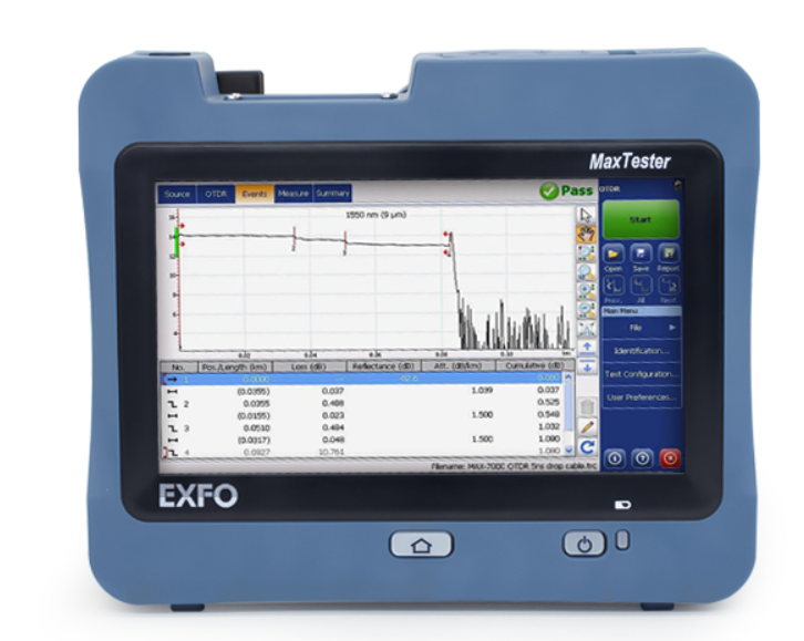 YILIANTONGKE 光时域反射仪 EXFO进口OTDR 光纤测试仪 EXFO MAX 710B（30/28dB）